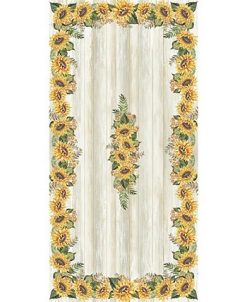 Laural Home Sunflower Day 70x144 Tablecloth 8 Laural Home Sunflower Day 70x144 Tablecloth -VilleroyBoch shop 17996064 fpx
