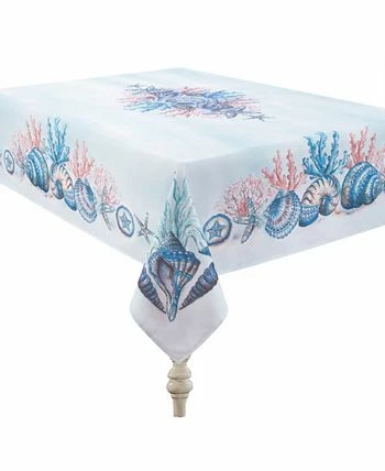 Laural Home Venice Beach 70x144 Tablecloth - Image 2