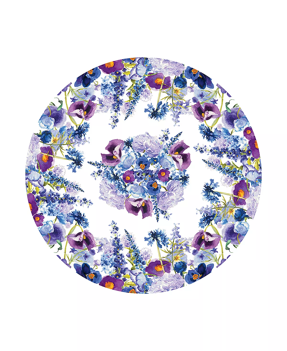Laural Home Wild Garden 70 Round Tablecloth - Image 2