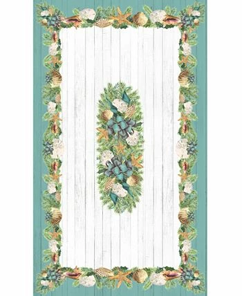Laural Home Christmas By The Sea Tablecloth - 70 X 120 - Image 2