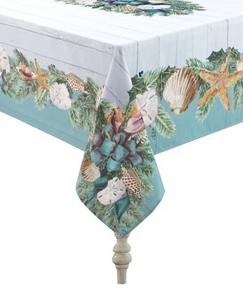 Christmas By The Sea Tablecloth - 70 X 120 Laural Home Christmas By The Sea Tablecloth - 70 X 120 -VilleroyBoch shop 17997183 fpx 1