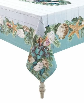 Laural Home Christmas By The Sea Tablecloth - 70 X 120 - Image 3