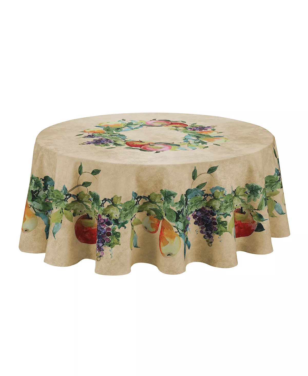 Laural Home Palermo 70 Round Tablecloth