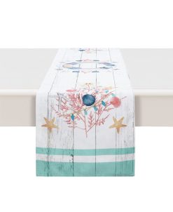Laural Home Coastal Christmas Table Runner - 13 X 90