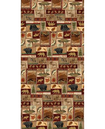 dge Collage Tablecloth - 70x 144 Laural Home Dge Collage Tablecloth - 70x 144 -VilleroyBoch shop