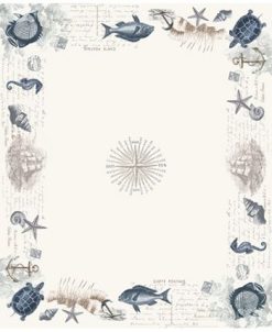 Laural Home Seaside Postcard Tablecloth - 70 X 84 8 Laural Home Seaside Postcard Tablecloth - 70 X 84 -VilleroyBoch shop 18000172 fpx