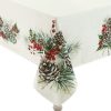 Laural Home Winter Garland Tablecloth - 70x 144 1 Laural Home Winter Garland Tablecloth - 70x 144 -VilleroyBoch shop 18000535 fpx