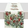 Laural Home Winter Garland Table Runner - 13x 90 -VilleroyBoch shop 18000591 fpx