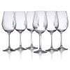 Classic Touch Water Glasses With Straight Cut Design, Set Of 6 1 Classic Touch Water Glasses With Straight Cut Design, Set Of 6 -VilleroyBoch shop 18050170 fpx