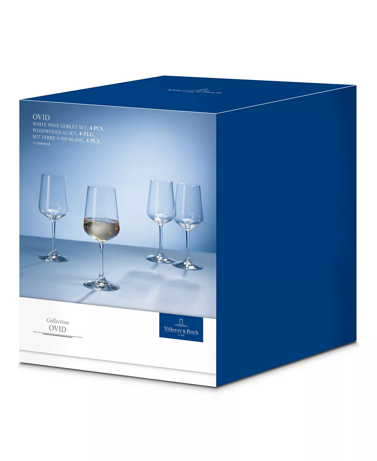 Ovid White Wine Glass, Set Of 4 Villeroy & Boch Ovid White Wine Glass, Set Of 4 -VilleroyBoch shop