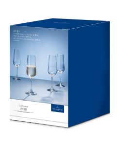 Villeroy & Boch Ovid Flute Champagne Glass, Set Of 4 -VilleroyBoch shop 18182938 fpx