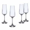 Villeroy & Boch Ovid Flute Champagne Glass, Set Of 4