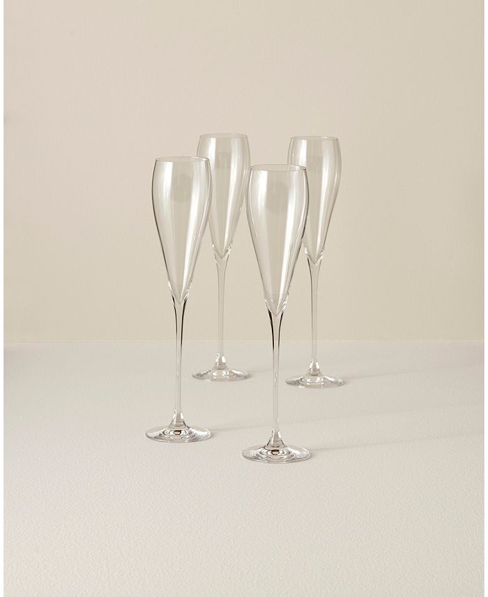 Tuscany Classics 4-piece Sparkling Wine Glass Set Lenox Tuscany Classics 4-piece Sparkling Wine Glass Set -VilleroyBoch shop