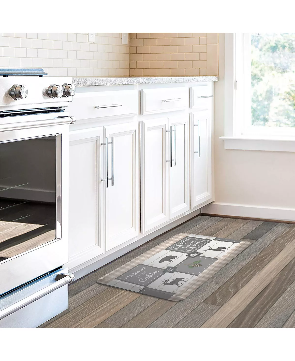 Laural Home Cabin Living Kitchen Mat - Image 2