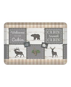 Laural Home Cabin Living Kitchen Mat