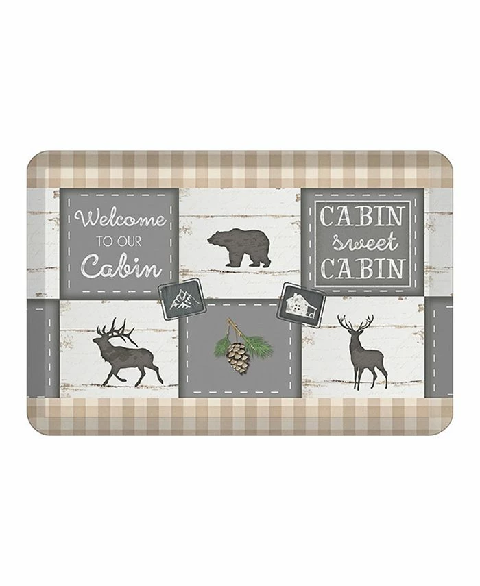 Laural Home Cabin Living Kitchen Mat