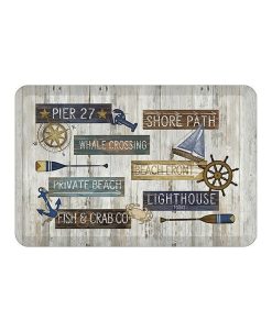 Laural Home Beach Front Kitchen Mat