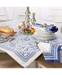 Design Imports Madeira Print Table Topper 40 X 40 -VilleroyBoch shop 18597386 fpx