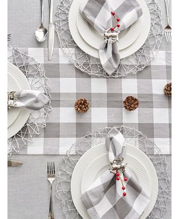 Design Imports Buffalo Check Table Runner, 14 X 108 5 Design Imports Buffalo Check Table Runner, 14 X 108 - Image 3