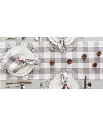Design Imports Buffalo Check Table Runner, 14 X 108 9 Design Imports Buffalo Check Table Runner, 14 X 108 - Image 7