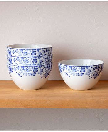 Bloomington Road Set Of 4 Cereals, 6, 29-1/2 OZ. Noritake Bloomington Road Set Of 4 Cereals, 6, 29-1/2 OZ. -VilleroyBoch shop