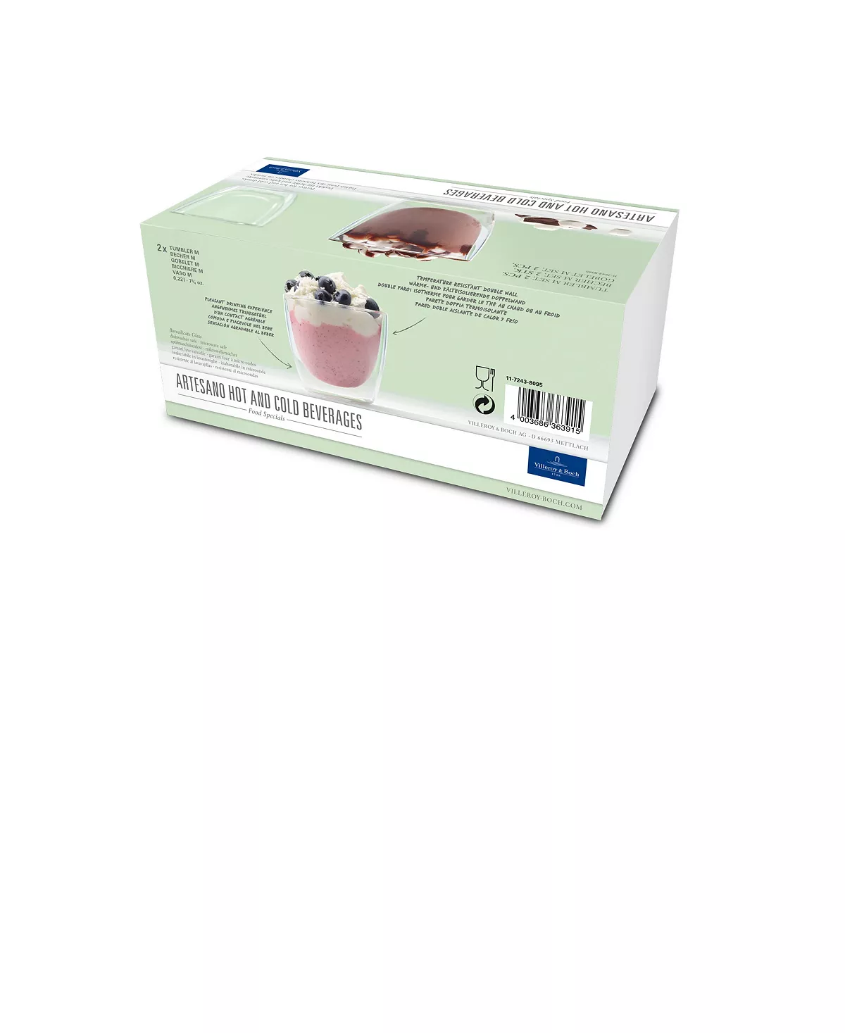 Villeroy & Boch Artesano Hot Beverage Med Tumbler Pair - Image 3