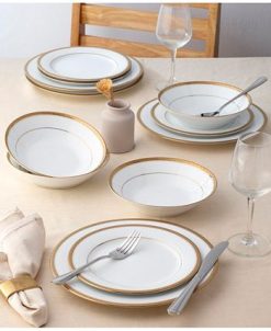 Noritake Charlotta Gold 12 Pc Dinnerware Set -VilleroyBoch shop 18719702 fpx