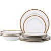 Noritake Charlotta Gold 12 Pc Dinnerware Set 2 Noritake Charlotta Gold 12 Pc Dinnerware Set -VilleroyBoch shop 18719703 fpx