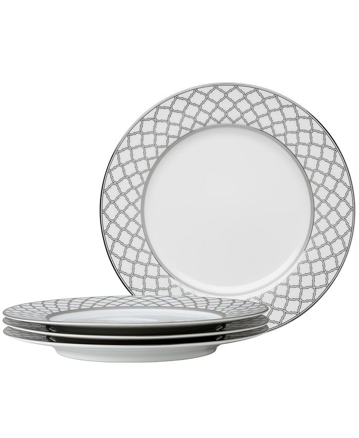 Eternal Palace Set Of 4 Dinner Plates, 10-1/2 Noritake Eternal Palace Set Of 4 Dinner Plates, 10-1/2 -VilleroyBoch shop