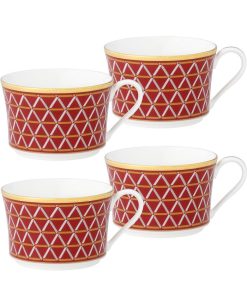 Noritake Crochet Set Of 4 Cups, 7-1/2 Oz.