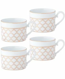 Noritake Eternal Palace Gold Set Of 4 CUPS, 8-1/2 OZ