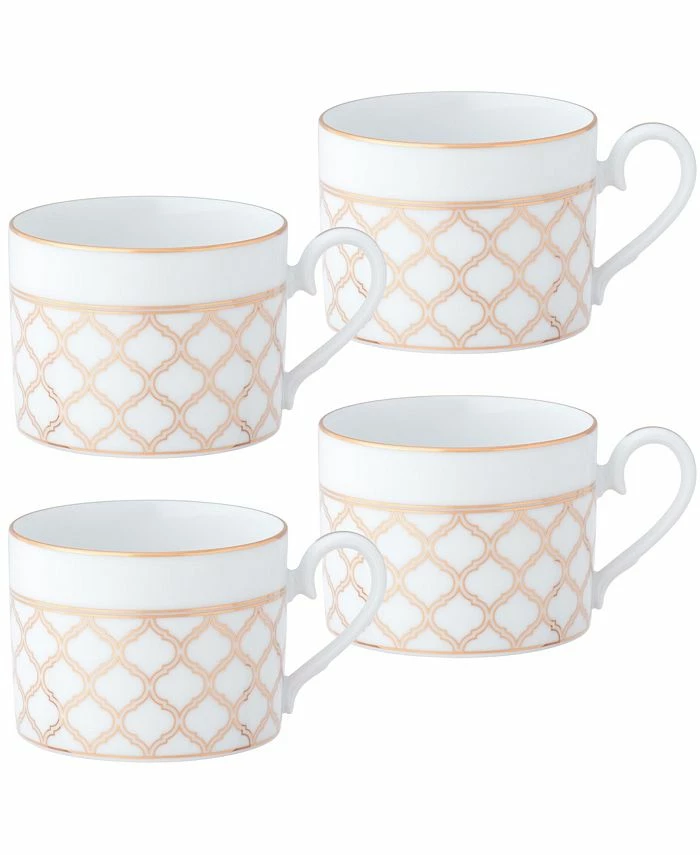 Noritake Eternal Palace Gold Set Of 4 CUPS, 8-1/2 OZ