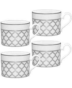 Noritake Eternal Palace Set Of 4 Cups, 8-1/2 OZ