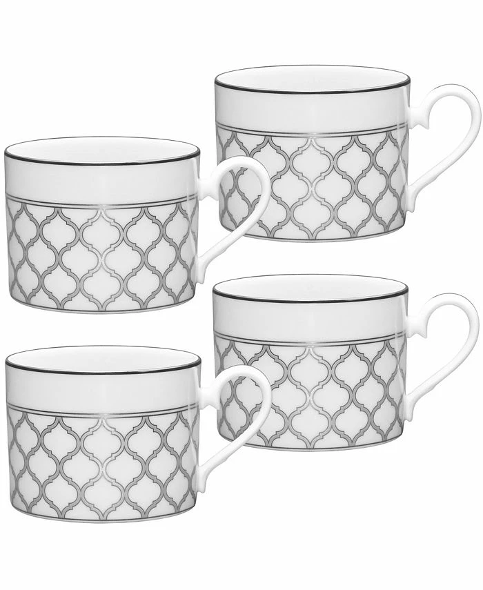 Noritake Eternal Palace Set Of 4 Cups, 8-1/2 OZ