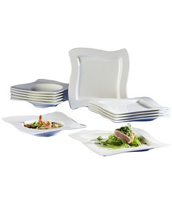 New Wave 30-Pc. Dinnerware Set, Service For 6 Villeroy & Boch New Wave 30-Pc. Dinnerware Set, Service For 6 -VilleroyBoch shop