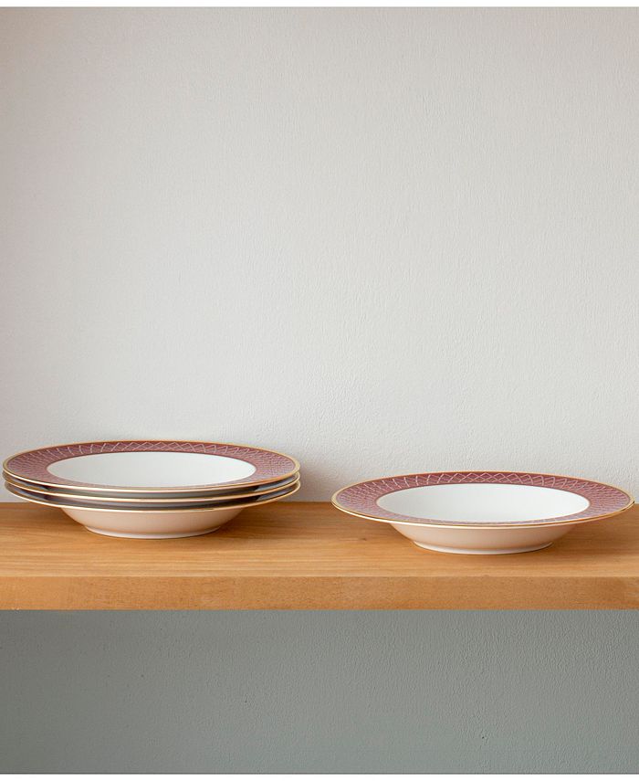 Crochet Set Of 4 Soup Bowls, 8 1/2 12 OZ Noritake Crochet Set Of 4 Soup Bowls, 8 1/2 12 OZ -VilleroyBoch shop