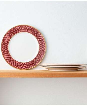 Crochet Set Of 4 Dinner Plates, 11 Noritake Crochet Set Of 4 Dinner Plates, 11 -VilleroyBoch shop