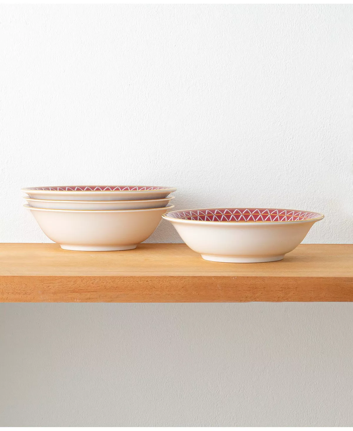 Noritake Crochet Set Of 4 Cereals, 6-1/2, 15.5 Oz. - Image 2