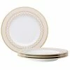 Noritake Eternal Palace Gold Set Of 4 Salad Plates, 8-1/4