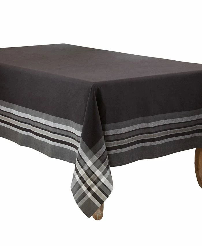 Saro Lifestyle Ped Border Design Tablecloth