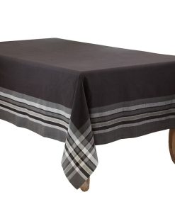 Saro Lifestyle Ped Border Design Tablecloth, 120 X 70