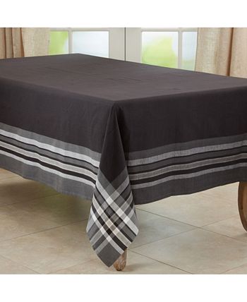 Saro Lifestyle Ped Border Design Tablecloth, 120 X 70 4 Saro Lifestyle Ped Border Design Tablecloth, 120 X 70 - Image 2