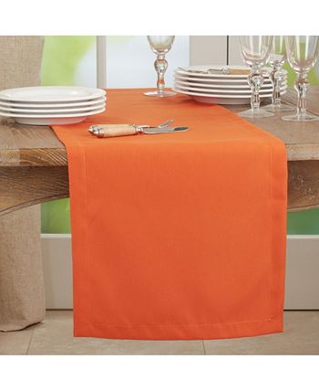 Everyday Design Solid Color Table Runner, 90 X 16 Saro Lifestyle Everyday Design Solid Color Table Runner, 90 X 16 -VilleroyBoch shop