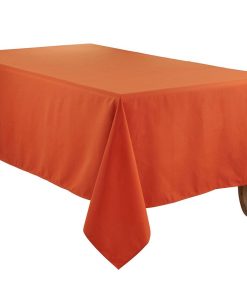 Saro Lifestyle Everyday Design Solid Color Tablecloth, 84 X 65