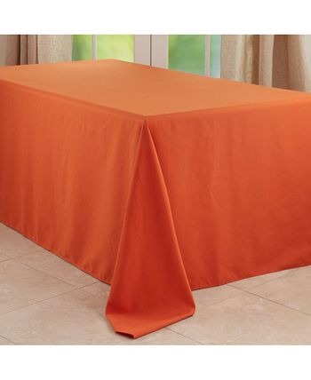 Saro Lifestyle Everyday Design Solid Color Tablecloth, 108 X 90 4 Saro Lifestyle Everyday Design Solid Color Tablecloth, 108 X 90 - Image 2