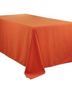 Saro Lifestyle Everyday Design Solid Color Tablecloth, 120 X 90