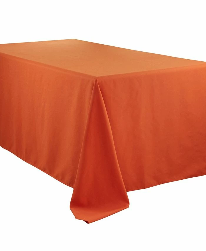 Saro Lifestyle Everyday Design Solid Color Tablecloth, 156 X 90