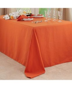 Saro Lifestyle Everyday Design Solid Color Tablecloth, 156 X 90 -VilleroyBoch shop 18876475 fpx