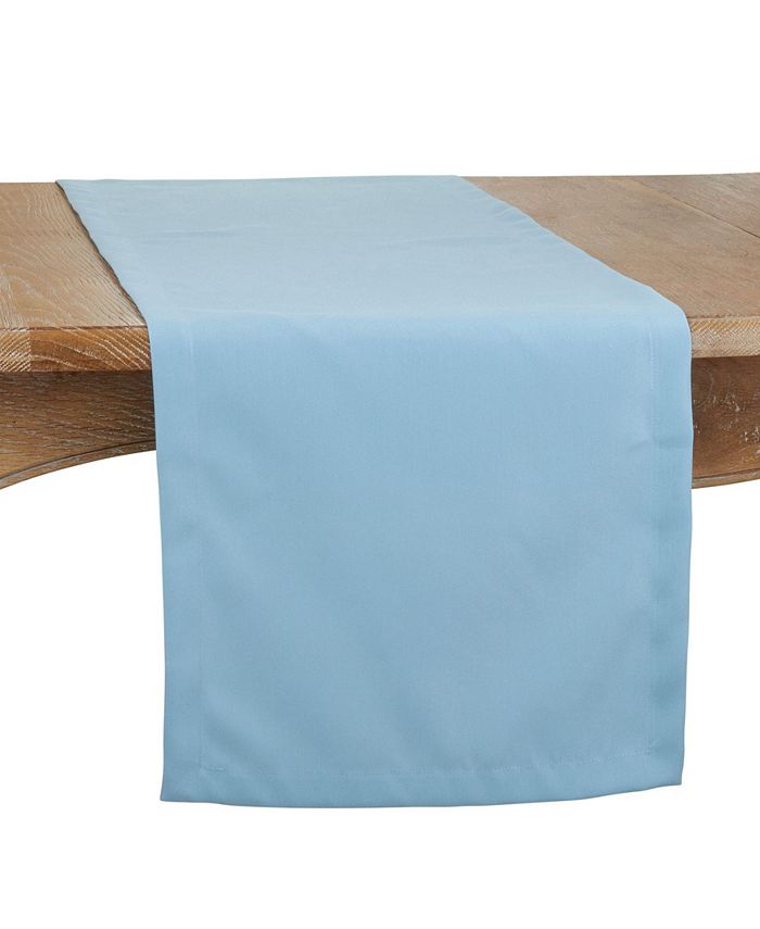 Saro Lifestyle Everyday Design Solid Color Table Runner, 120 X 16 3 Saro Lifestyle Everyday Design Solid Color Table Runner, 120 X 16