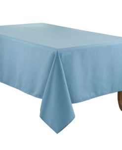 Saro Lifestyle Everyday Design Solid Color Tablecloth, 60 X 60